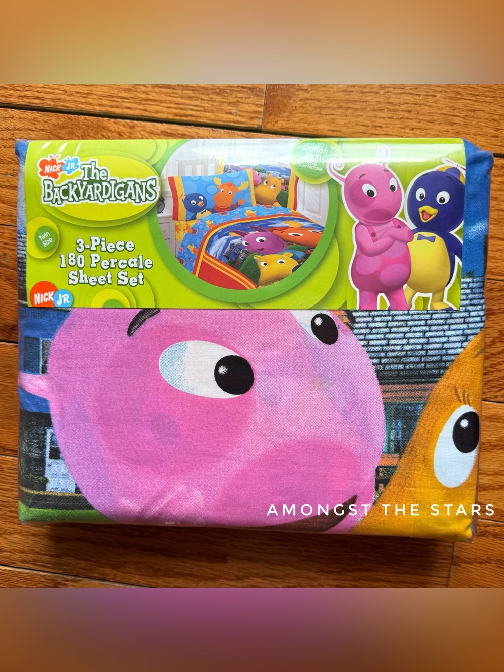 The Backyardigans 3 Piece Twin Fitted & Flat Sheet Pillowcase Set